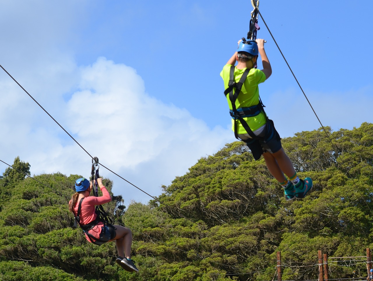 Vythiri Village Resort Zipline